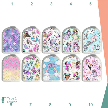 Fairytale Selection Omnipod Stickers Matching items available: Omnipod POD Stickers, Diabetes Stickers, Dexcom Stickers & more